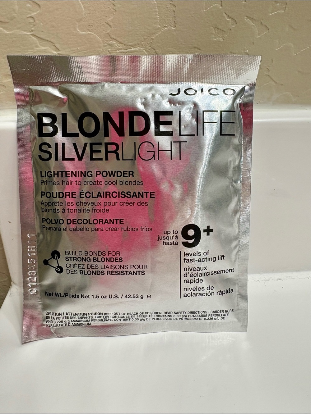 Joico Blonde Life SilverLight Lightening Powder - Silver and Black Packaging